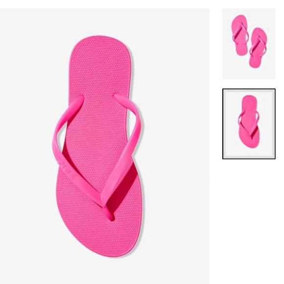 Pink by Victoria’s Secret Flip Flops - Picture 3 of 4